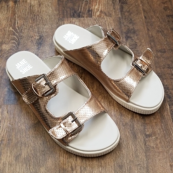 Jane and the shoe Shoes - Joey Slide Sandal by Jane and the Shoe